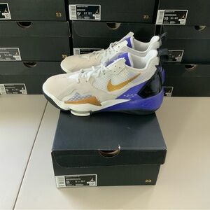 Nike Air Jordan Zoom '92 Concord White Purple Gold CK9183-175